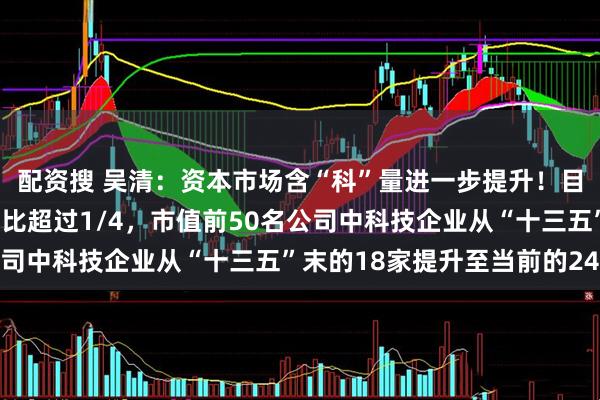 配资搜 吴清：资本市场含“科”量进一步提升！目前A股科技板块市值占比超过1/4，市值前50名公司中科技企业从“十三五”末的18家提升至当前的24家